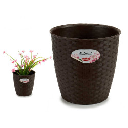 POT INTERNAL/EXTERNAL 19 DIAM BROWN