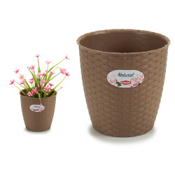 POT INTERNAL/EXTERNAL 19 DIAM BROWN