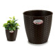 VASO NATURALE INT EST 24DIAM CIOCCOLATO