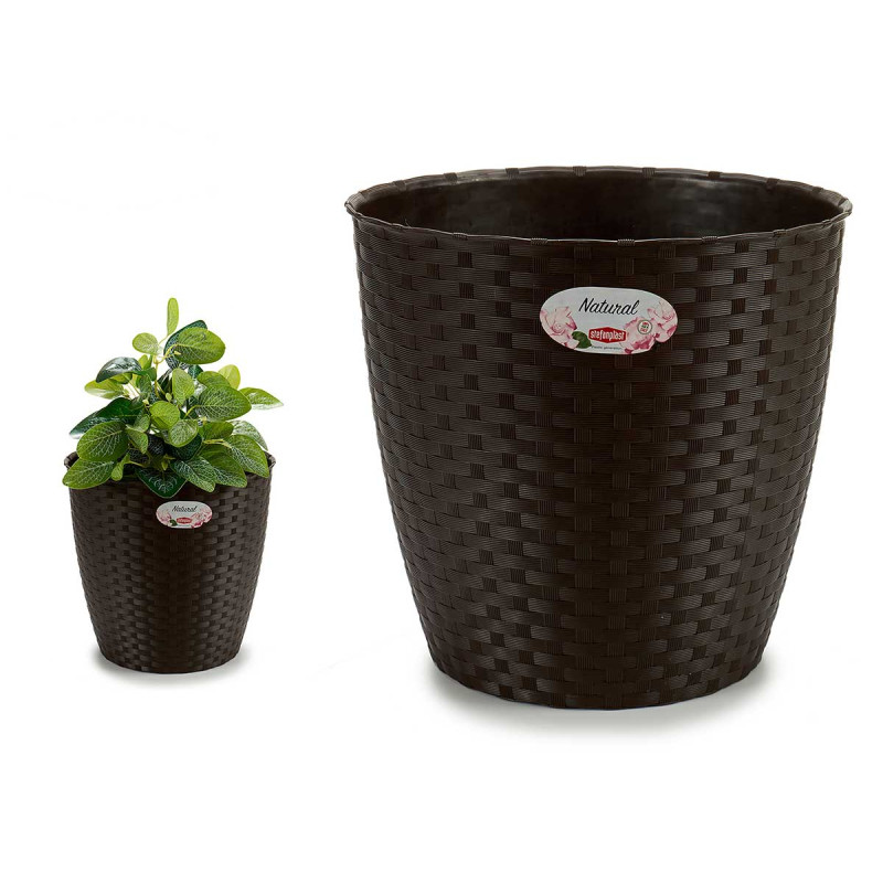 POT INTERNAL/EXTERNAL 29 DIAM BROWN