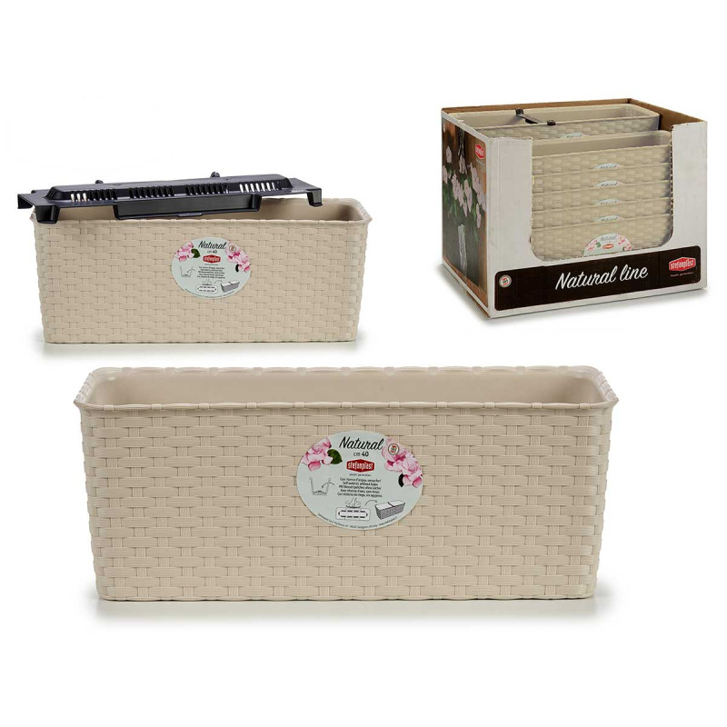 FIORIERA NATURALE RESER ACQUA 40CM CAMME