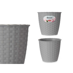 VASO NATURALE INT/EXT 14 DIAM GRIGIO