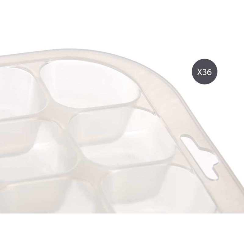 ICE CUBE TRAY 32 FRAME TRANSPARENT