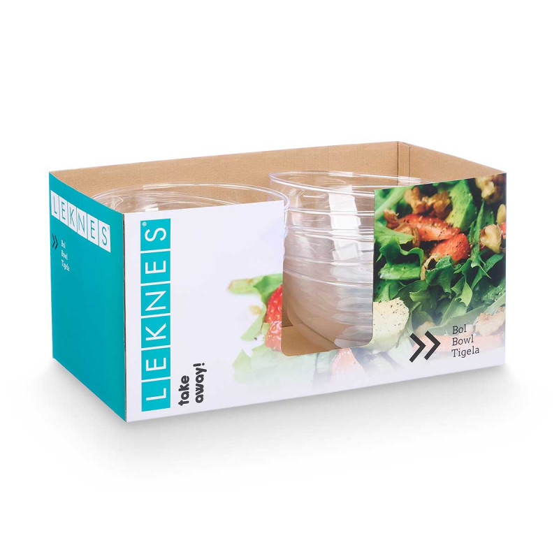 BOWL ROTONDO GRANDE TRASPARENTE 3,5 L
