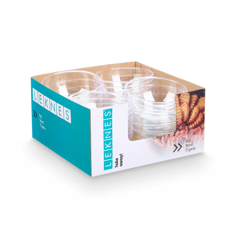 BOWL ROTONDO PICC TRASPARENTE 700 ML