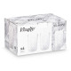 BICCHIERE DIAMANTE TRASPARENTE 370ML
