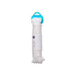 CORDA P ESTENDER ROUPA PLASTICO BRANCA 20 M
