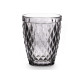 BICCHIERE DIAMANTE GRIGIO 250 ML
