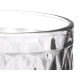 BICCHIERE DIAMANTE GRIGIO 370 ML