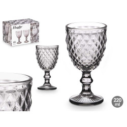 CALICE DIAMANTE CINZENTO 220 ML