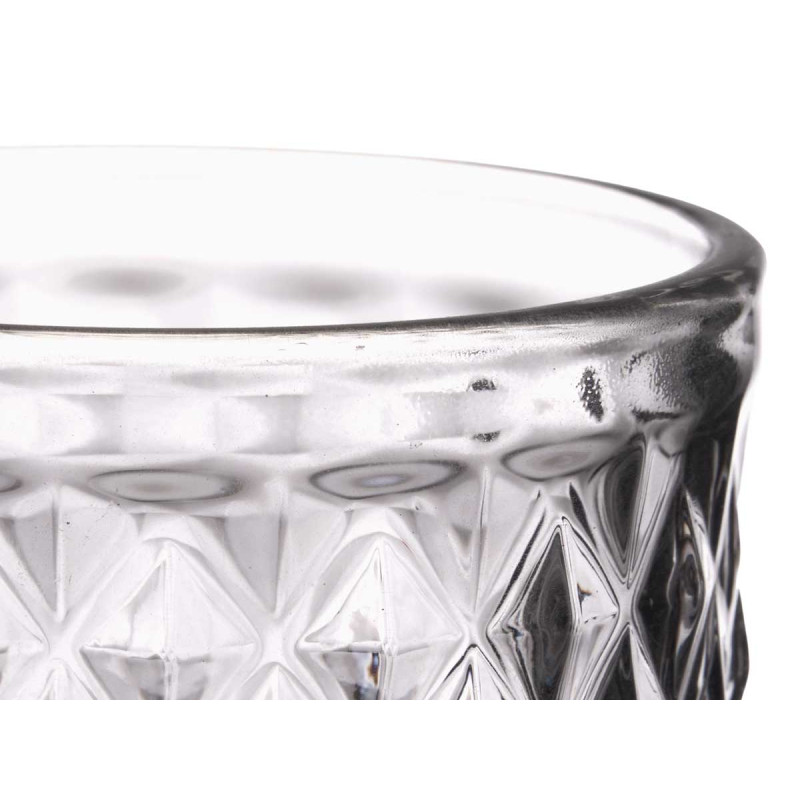 CALICE DIAMANTE GRIGIO 220 ML