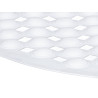 TAPETE DE WC ANTIDERRAPANTE BRANCO 66X37CM