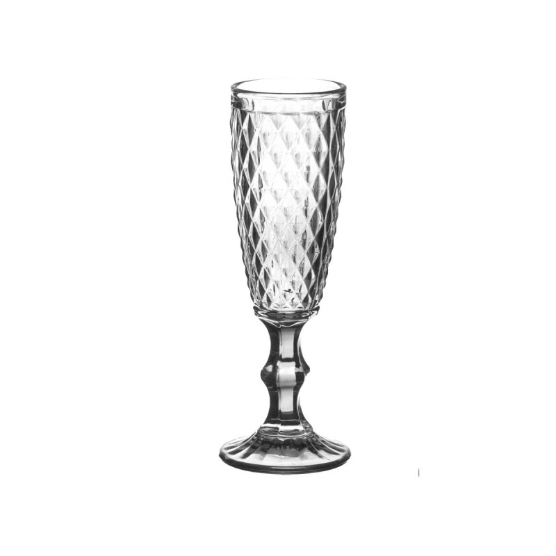FLUTE CHAMPANHE CINZENTO 170 ML
