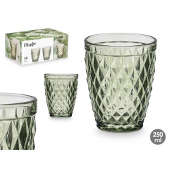 VERRE DIAMANT VERT 250 ML