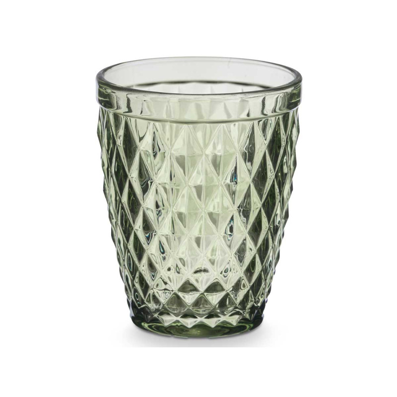 VERRE DIAMANT VERT 250 ML