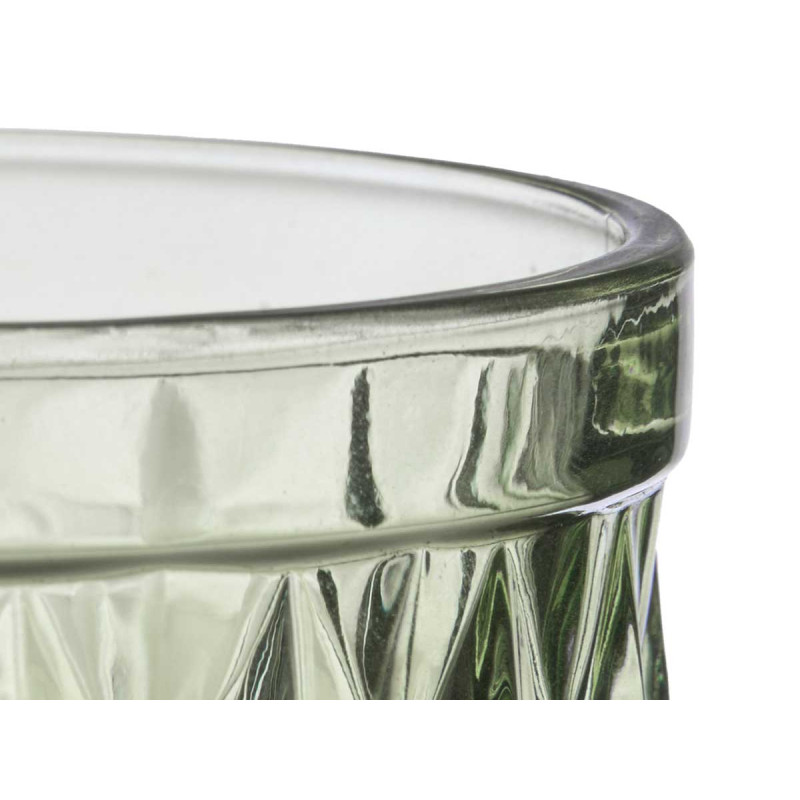 VERRE DIAMANT VERT 250 ML