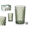 VERRE DIAMANT VERT 370 ML