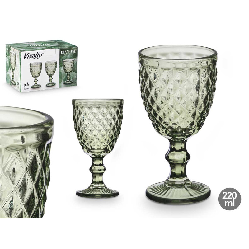 COUPE DIAMANT VERT 220 ML