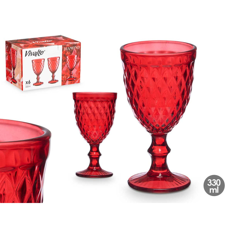 COUPE DIAMANT ROUGE 330 ML