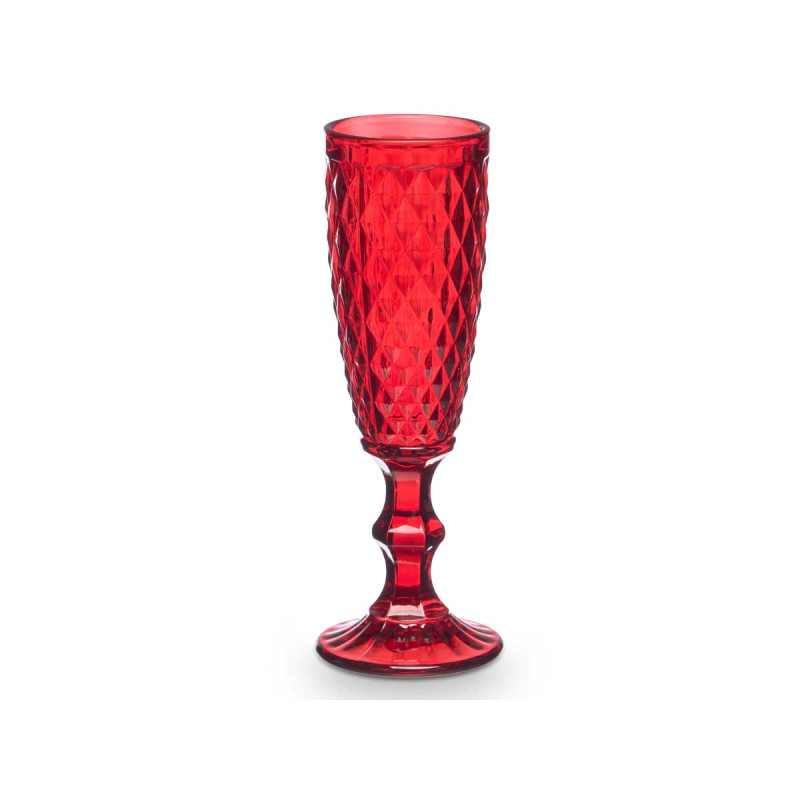 COUPE À CAVA DIAMANT ROUGE 170 ML