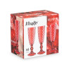 COUPE À CAVA DIAMANT ROUGE 170 ML
