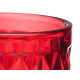 RED SPARKLING WINE GLASS DIAMOND 170 ML