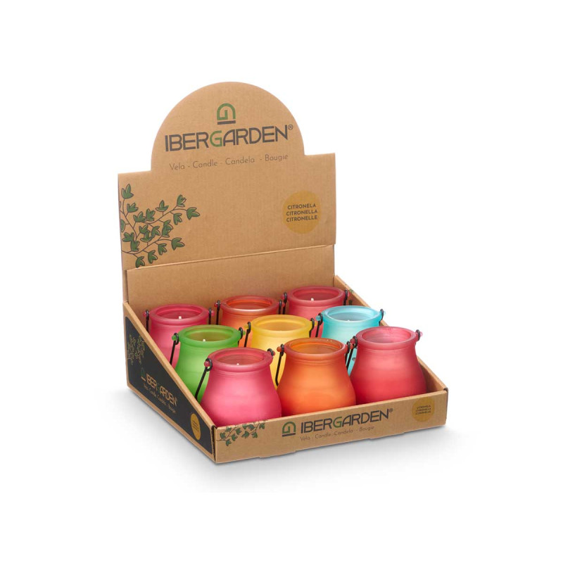 VELA CITRONELA ASA SURT 6 COLORES