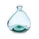 IRREGULAR RECYCLED GLASS VASE 33 CM
