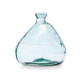 VASE EN VERRE RECYCLÉ IRREGULIER 33 X 33 CM 