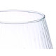 RECYCLED STRIPED GLASS VASE 25 CM