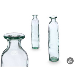 VASE POUR VIOLETTES EN VERRE RECYCLÉ 24,5 CM