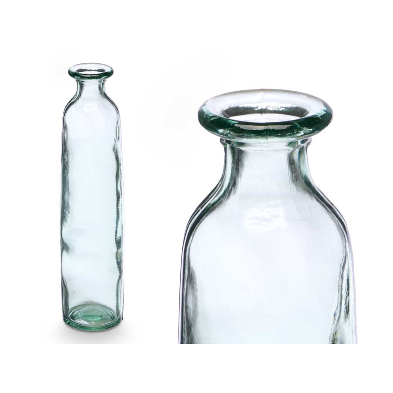 VASE POUR VIOLETTES EN VERRE RECYCLÉ 24,5 CM