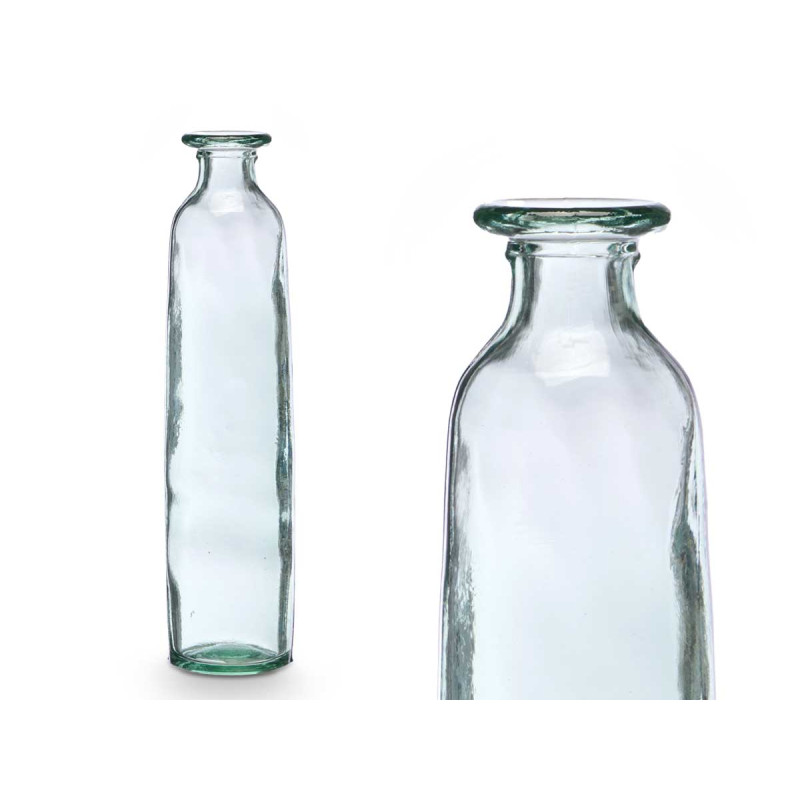 VASE POUR VIOLETTES EN VERRE RECYCLÉ 24,5 CM