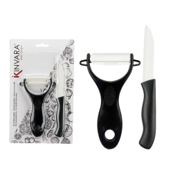 SET PELAPATATE E COLTELLO PLASTICA NERO