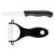 SET PELAPATATE E COLTELLO PLASTICA NERO