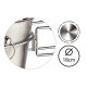 SOPORTE CUBITERA ACERO DIAM 18 CM