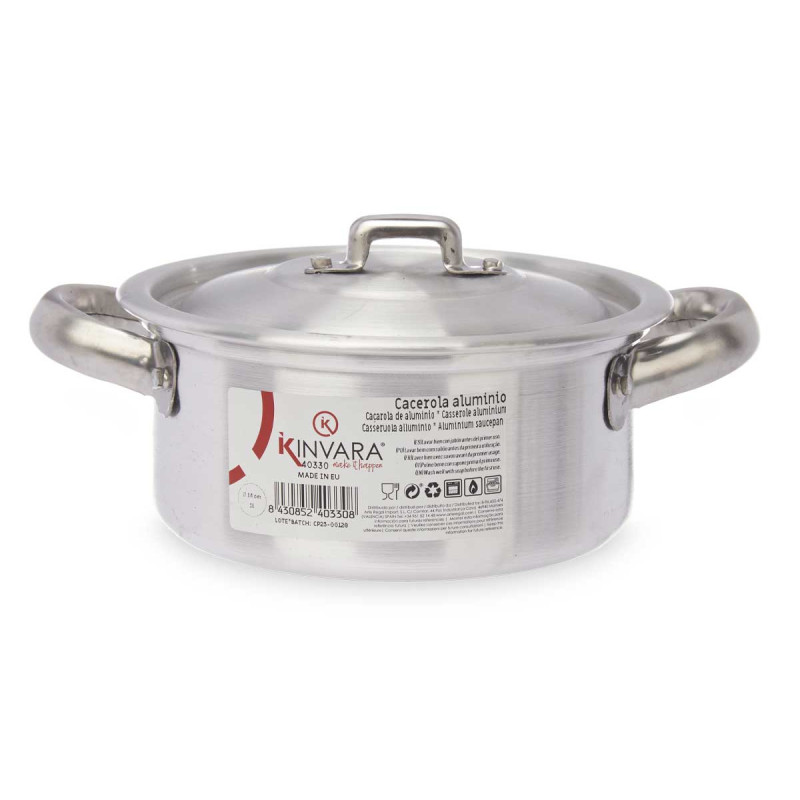 CASSERUOLA 14 CM 1 L ALLUMINIO