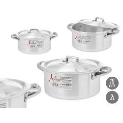CASSERUOLA 18 CM 2 L ALLUMINIO