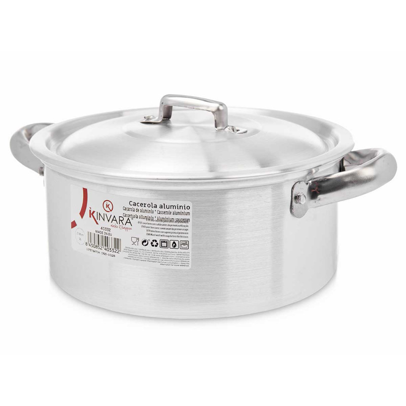 CASSERUOLA 18 CM 2 L ALLUMINIO