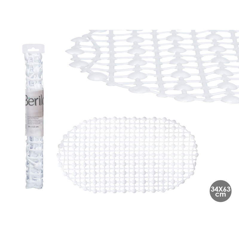 ANTIDESLIZANTE DUCHA BLANCO 34X63CM