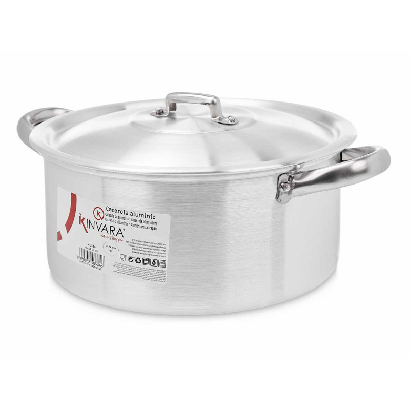 CASSERUOLA 22 CM 4 L ALLUMINIO