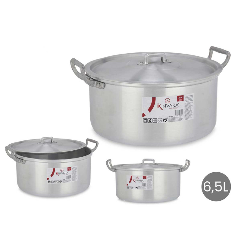 CASSERUOLA 26 CM 6.5 L ALLUMINIO