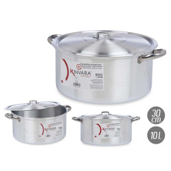 CASSERUOLA 30 CM 10 L ALLUMINIO