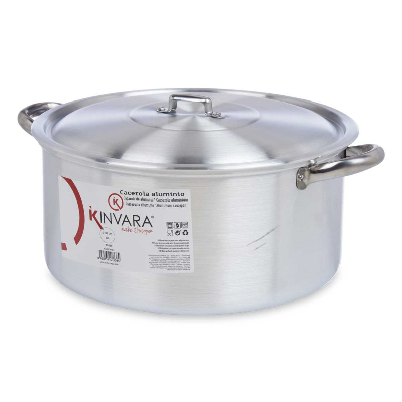 CASSERUOLA 30 CM 10 L ALLUMINIO
