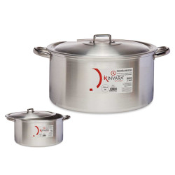 CASSERUOLA 38 CM 20 L ALLUMINIO