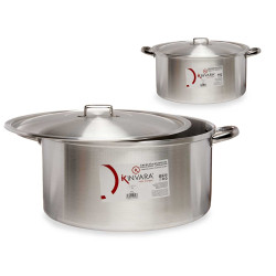 CASSERUOLA 40 CM 25L ALLUMINIO
