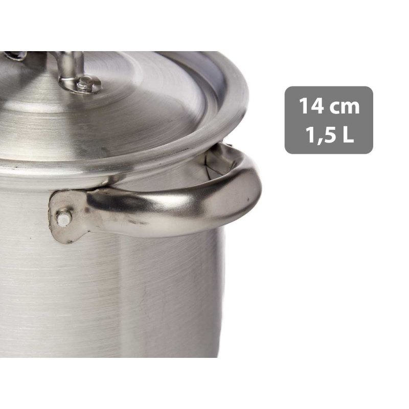 PENTOLA 14 CM 1.5 L ALLUMINIO