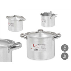 OLLA ALUMINIO 16 CM 2 L