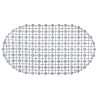 TAPIS DE DOUCHE ANTIDÉRAPANT GRIS 34X63 CM