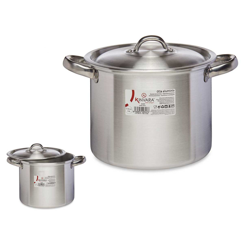 OLLA ALUMINIO 20 CM 4,5 L
